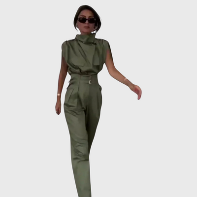 Valeria – Elegant Sleeveless Jumpsuit for Summer