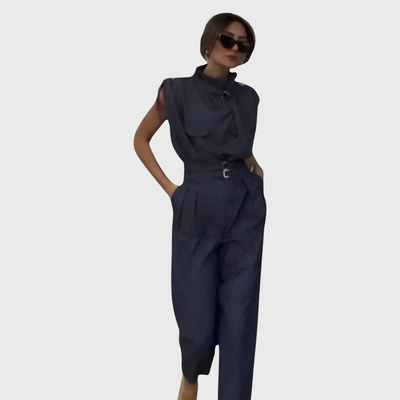 Valeria – Elegant Sleeveless Jumpsuit for Summer