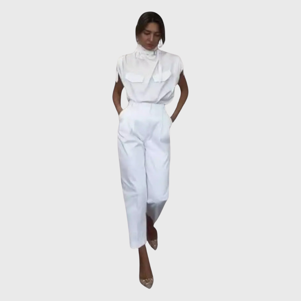 Valeria – Elegant Sleeveless Jumpsuit for Summer