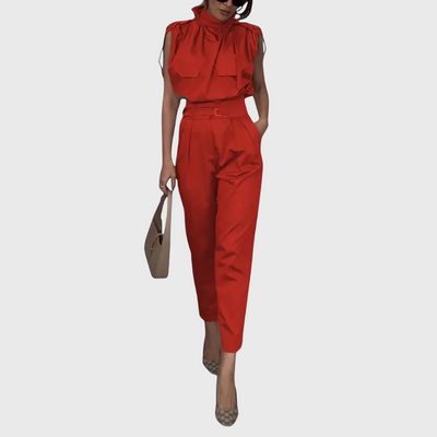 Valeria – Elegant Sleeveless Jumpsuit for Summer