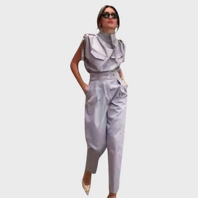 Valeria – Elegant Sleeveless Jumpsuit for Summer