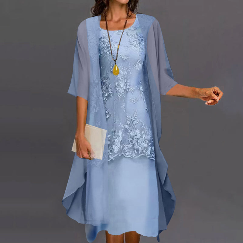 Lily/ Chiffon Two-Part Dress