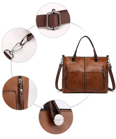 Astrid | Stylish Leather Bag