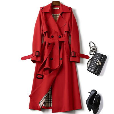 Madeleine – Elegant Autumn Trench Coat