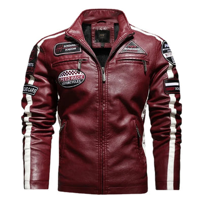 Raffaelle Castellini Genuine Leather Biker Jacket