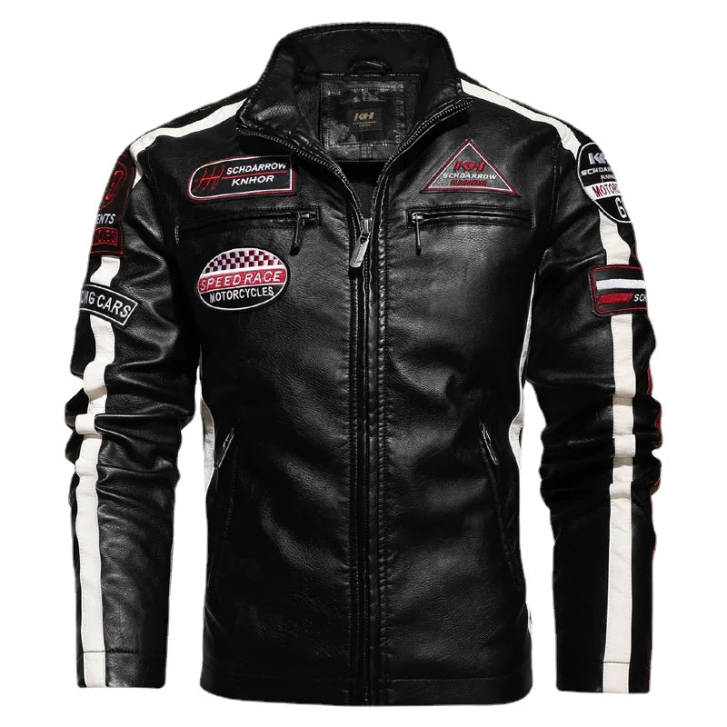 Raffaelle Castellini Genuine Leather Biker Jacket