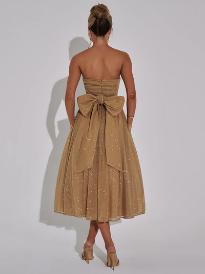 Sienna | Golden Hour Midi Dress