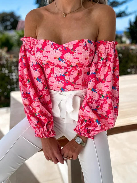 Floral Fantasy Crop Top