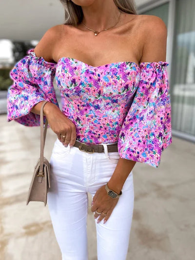 Floral Fantasy Crop Top