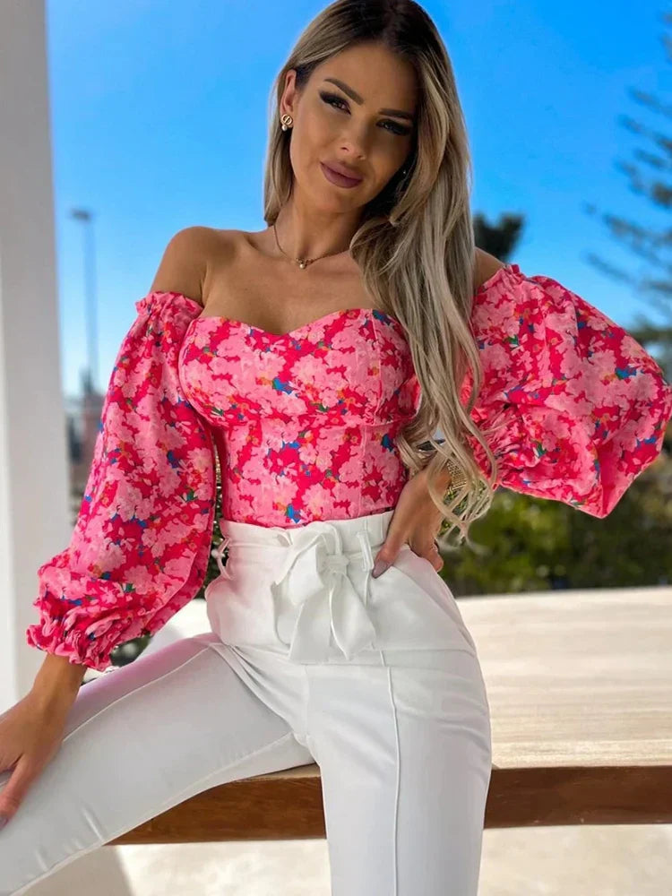 Floral Fantasy Crop Top