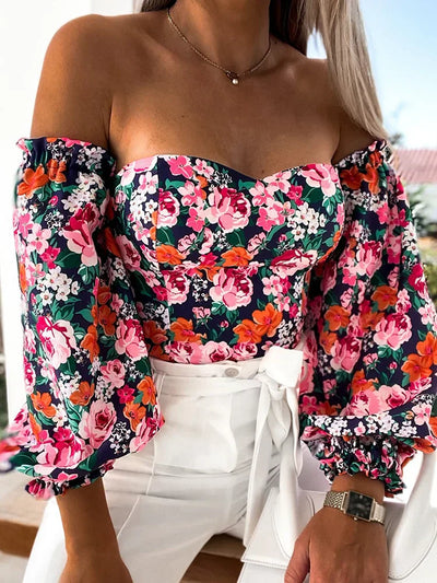 Floral Fantasy Crop Top