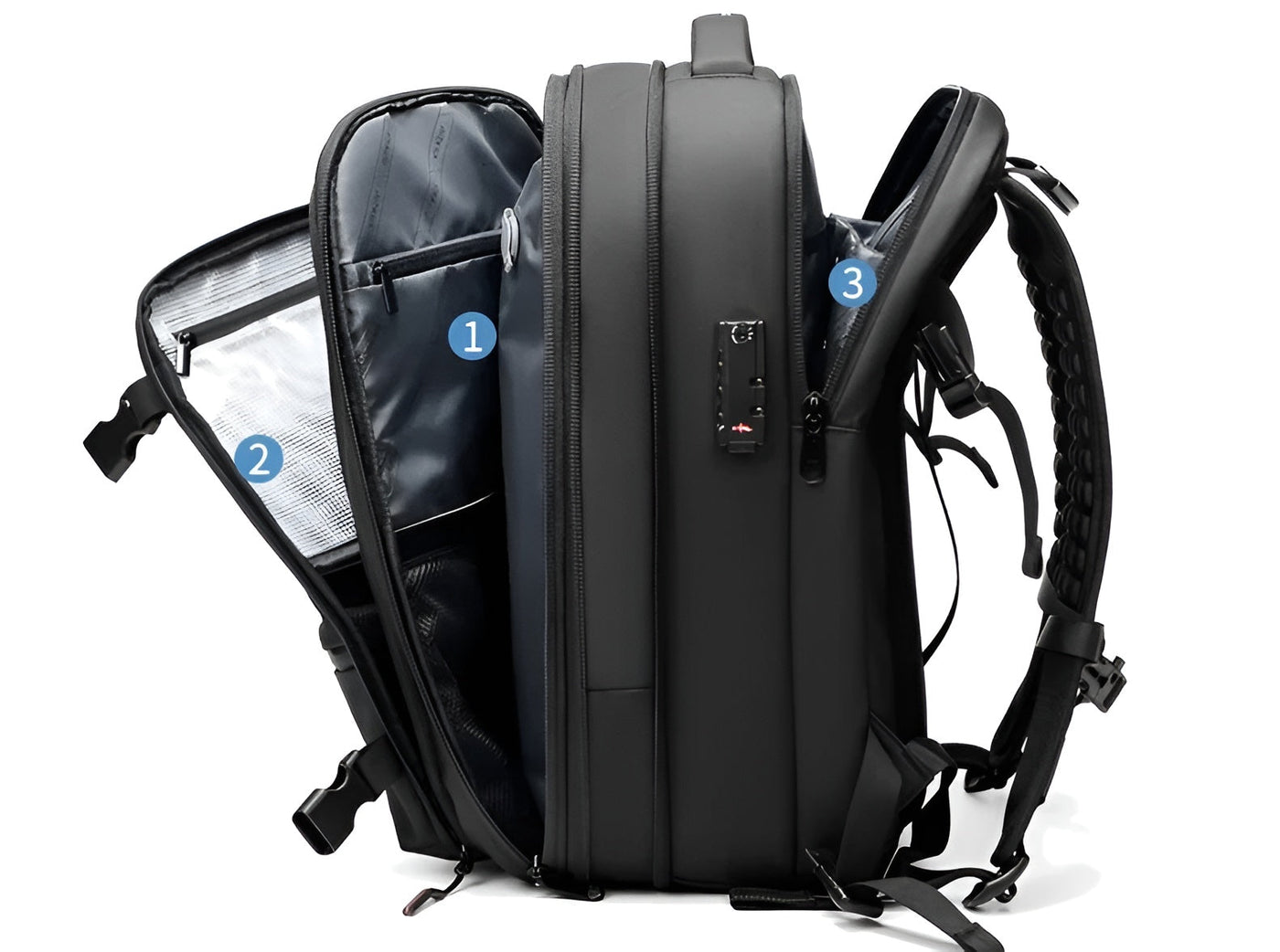 Lilith |Travel Backpack with Vacuum Compression System