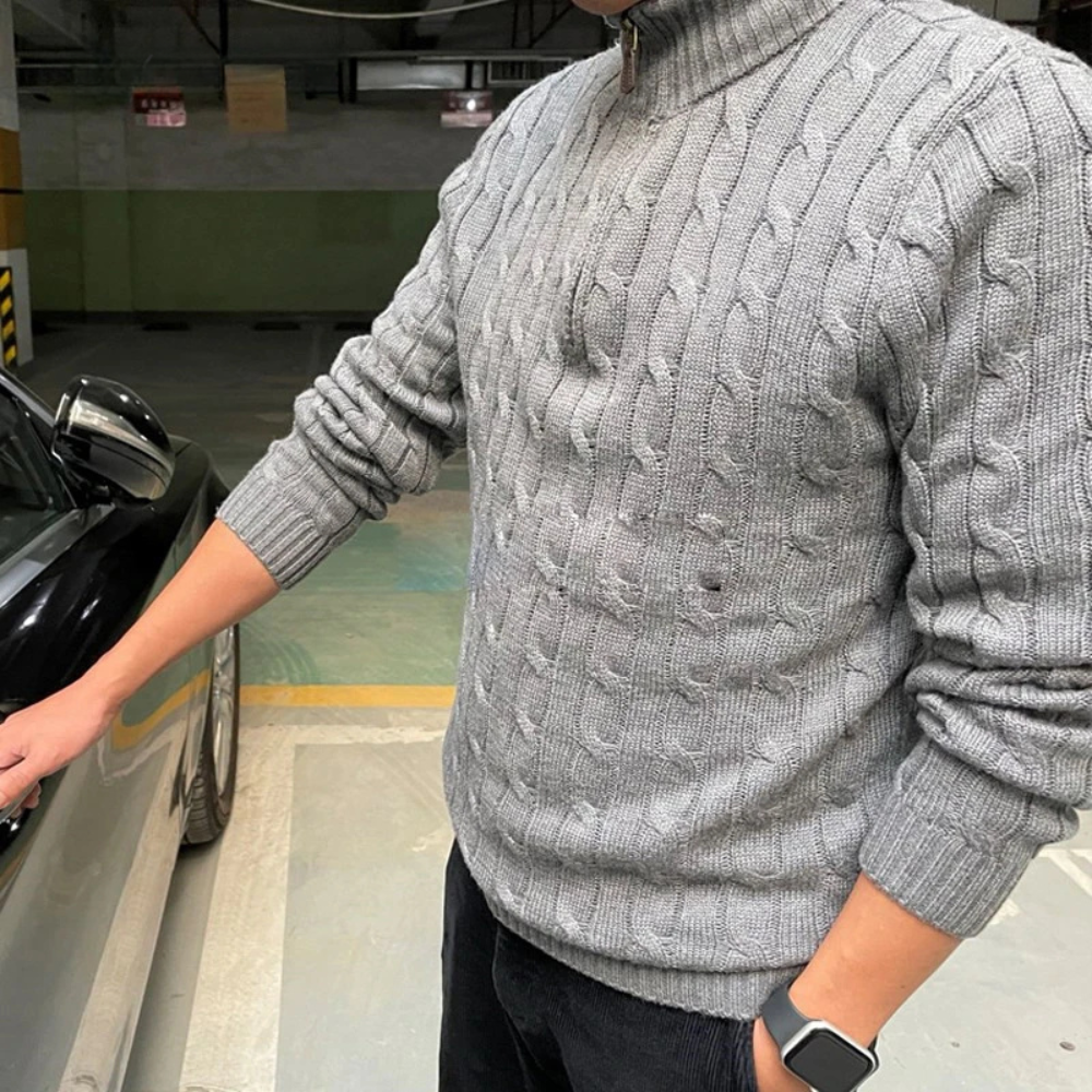 James | Half Zip Sweater