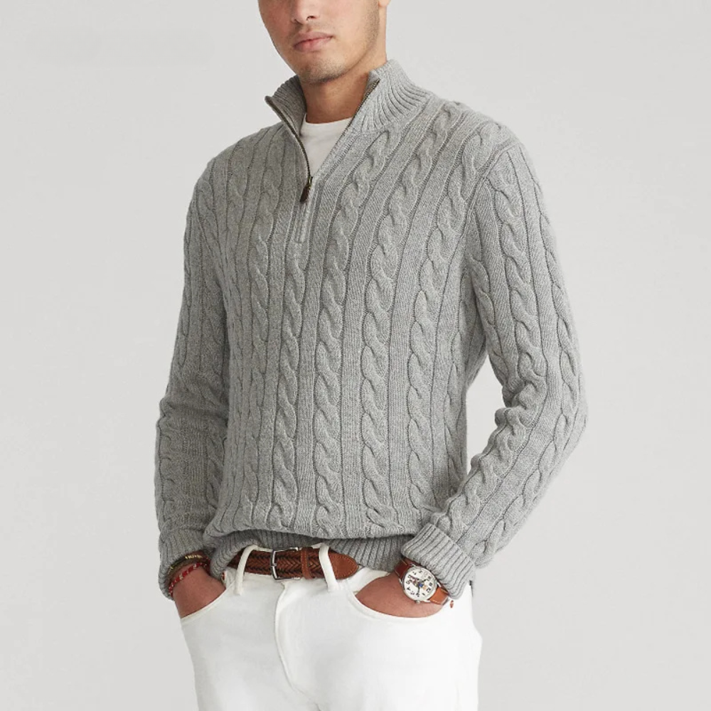 James | Half Zip Sweater