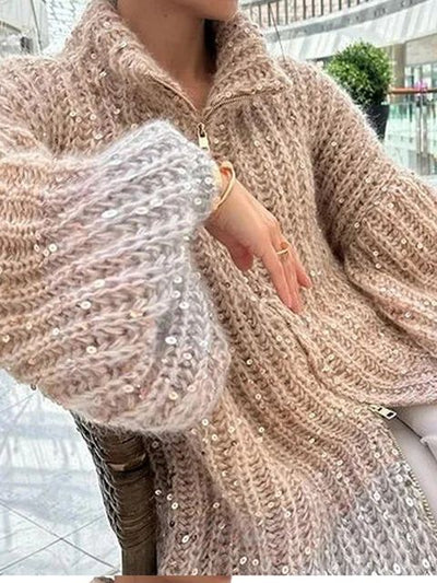 Natalie/ Elegant Luxe Sweater