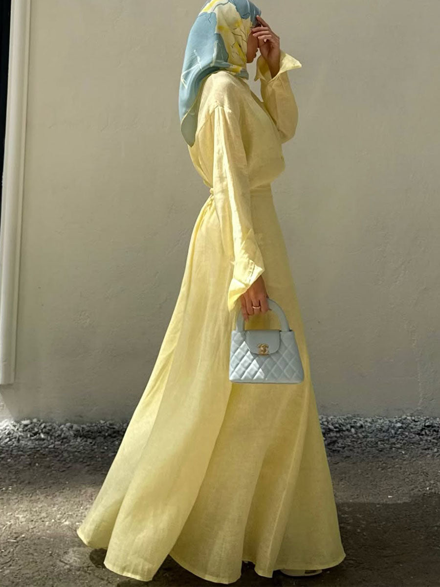 Alvinea – Two-Piece Linen Set