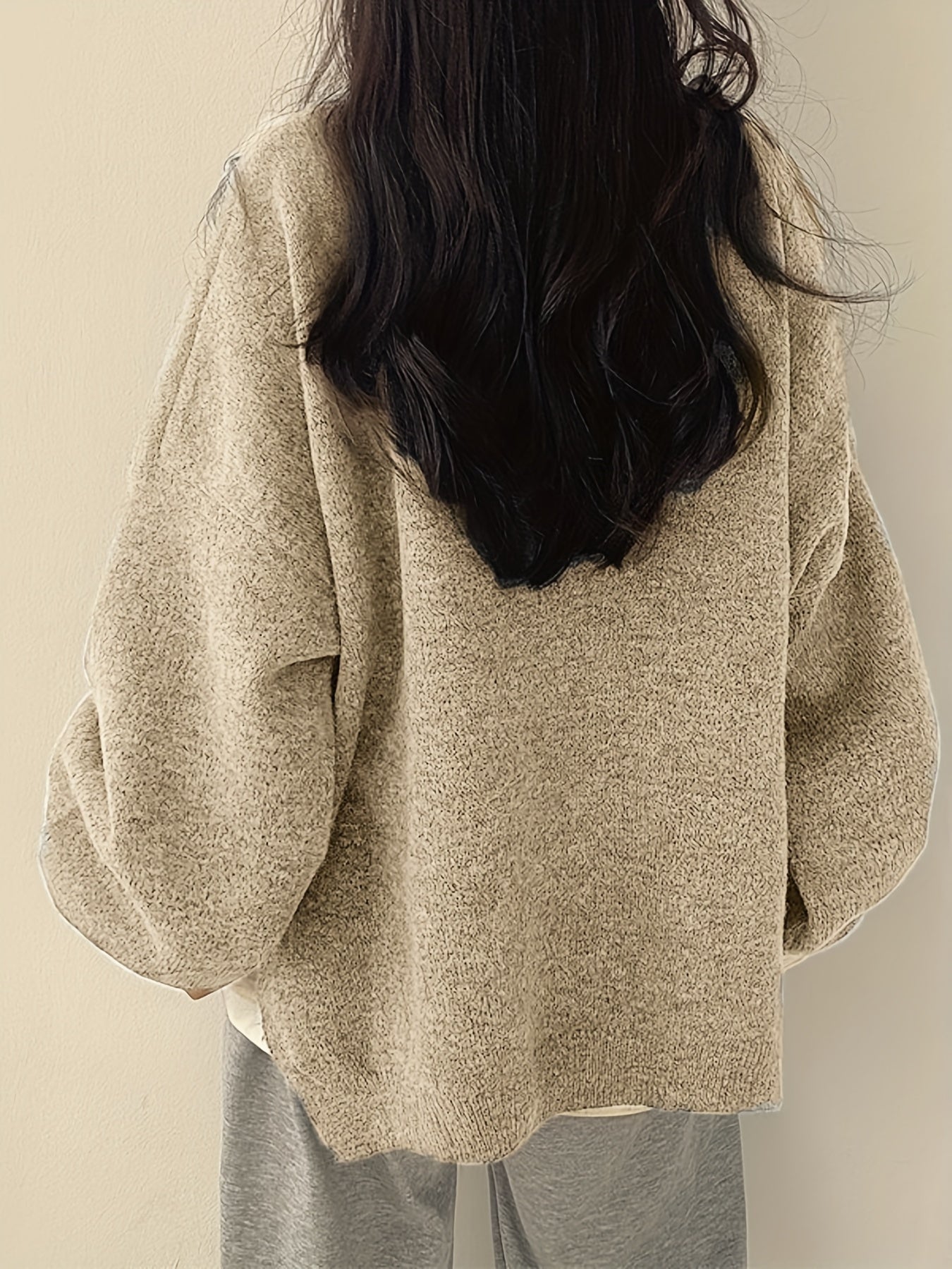 Odette – Long Sleeve Crew Neck Sweater