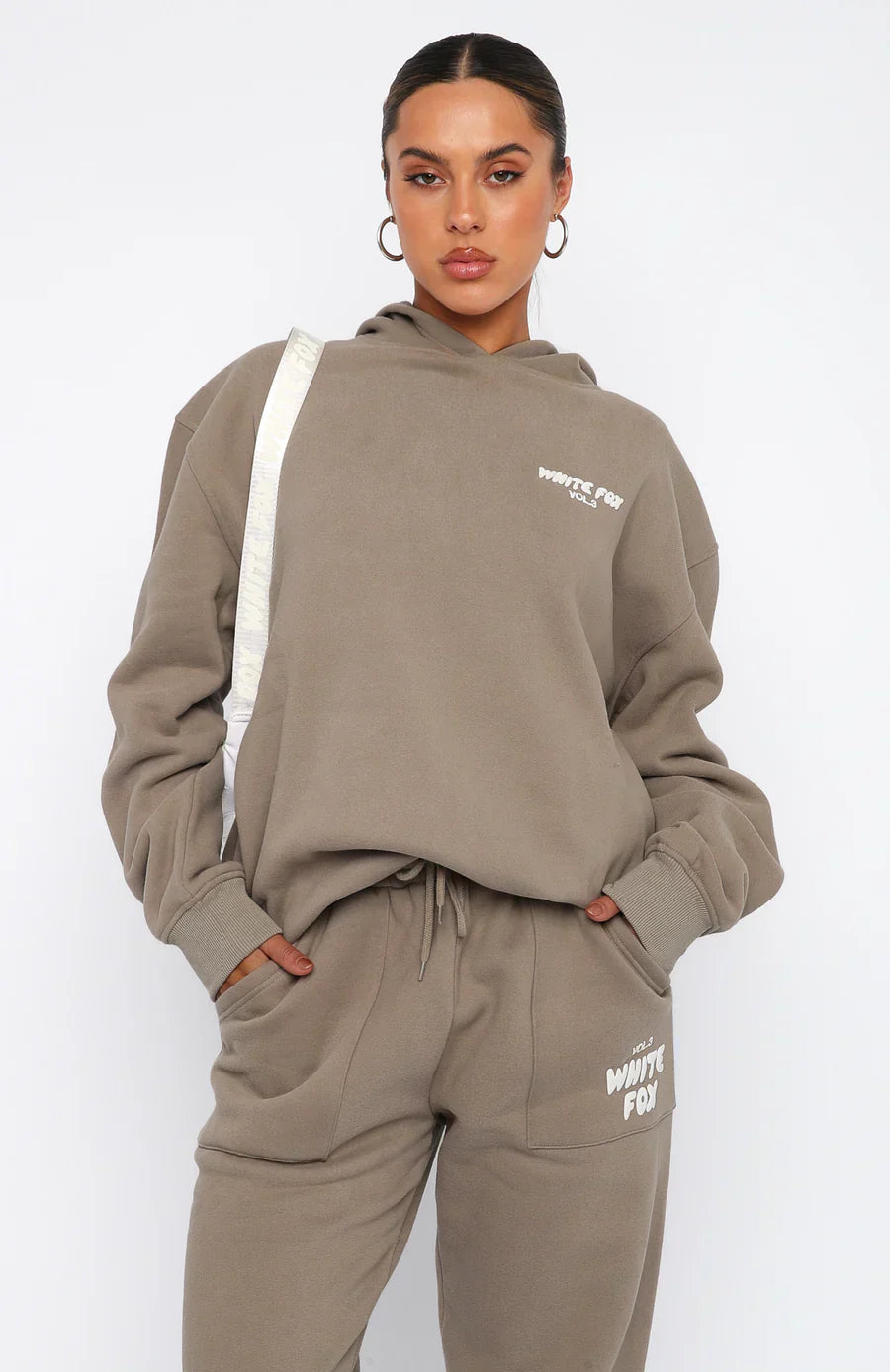 White Fox VOL. 3  Oversized Hoodie + FREE Sweatpants