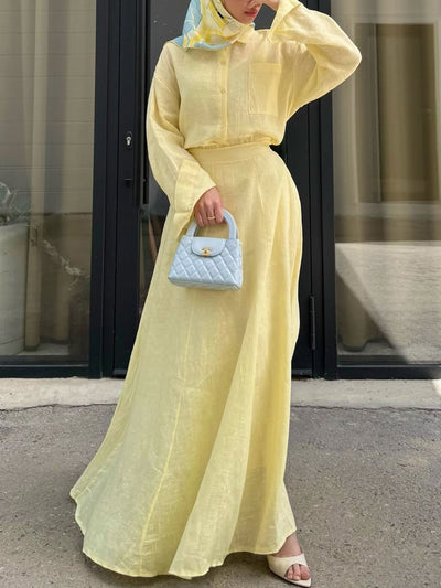 Alvinea – Two-Piece Linen Set