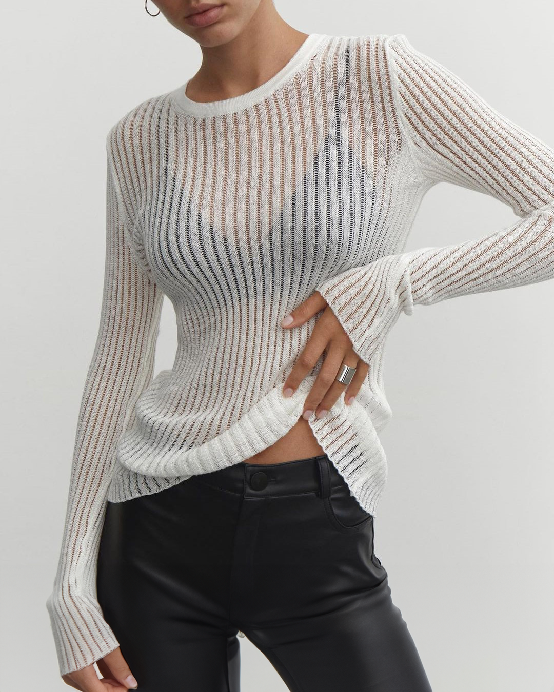 Sheer Sophistication Top