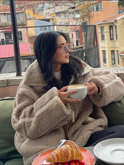 Renata – Lambswool Jacket with Long Sleeves