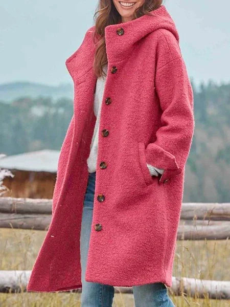 Emery | Women's Cozy Outdoor Buttoned Coat