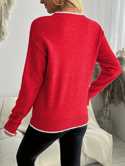 Claudine – Winter Knitted Sweater