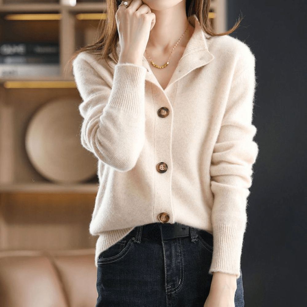 Sienna™ | Cashmere Knitted Cardigan