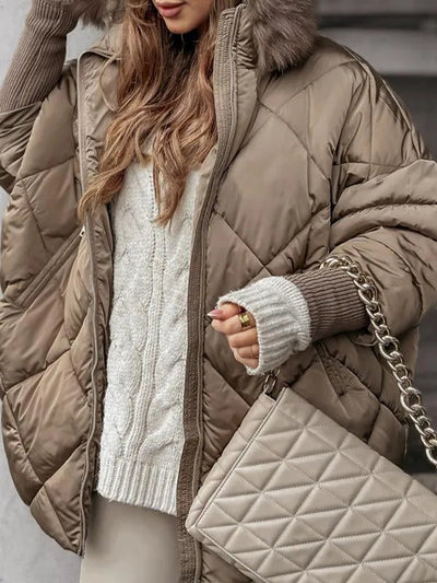 Cora | Luxe Quilted Winter Parka