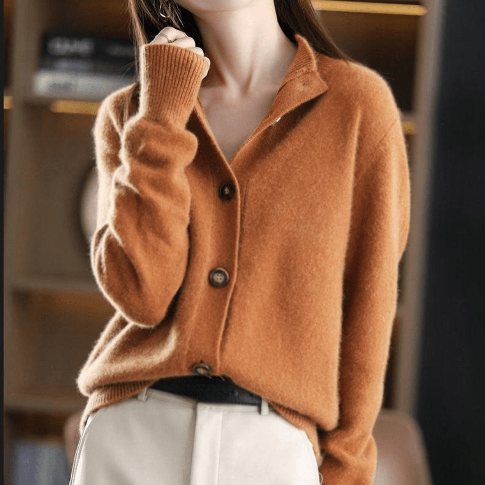 Sienna™ | Cashmere Knitted Cardigan