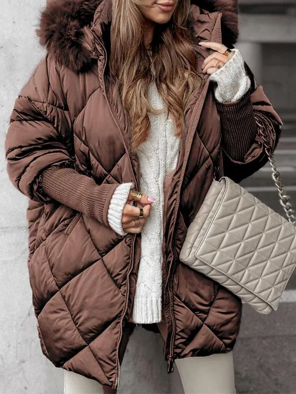 Cora | Luxe Quilted Winter Parka