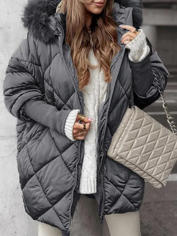 Cora | Luxe Quilted Winter Parka