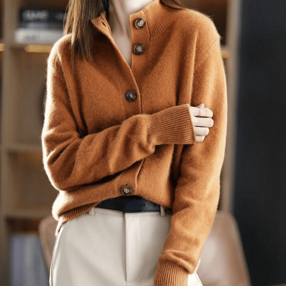 Sienna™ | Cashmere Knitted Cardigan