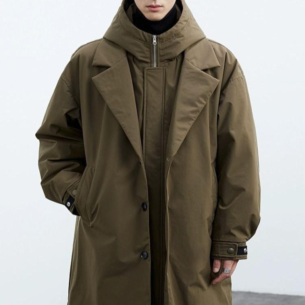 Broman – Waterproof Hooded Jacket with Pockets