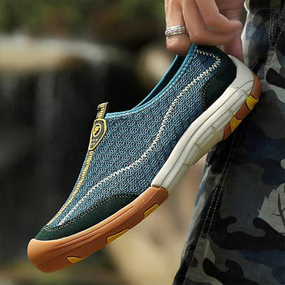 MEN'S MESH OUTDOOR HIKING SHOES