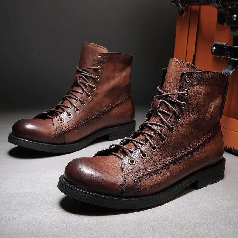 MEN'S VINTAGE ANKLE BOOTS