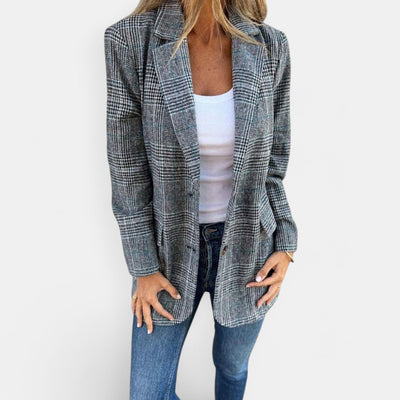 Raven | Classic Checkered Blazer