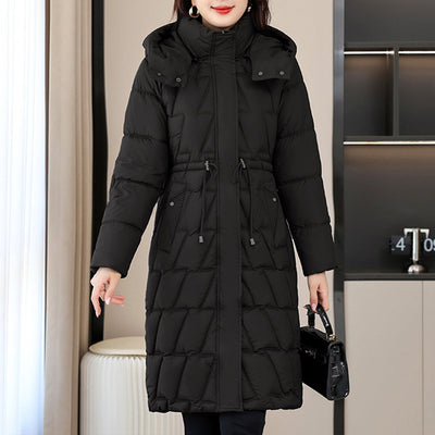 Eleanor| Quilted Winter Coat with Hood