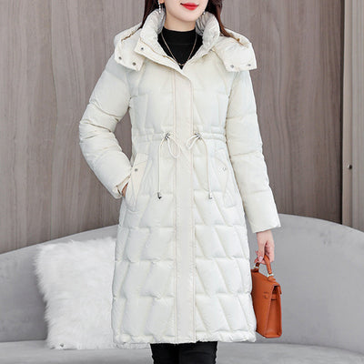 Eleanor| Quilted Winter Coat with Hood