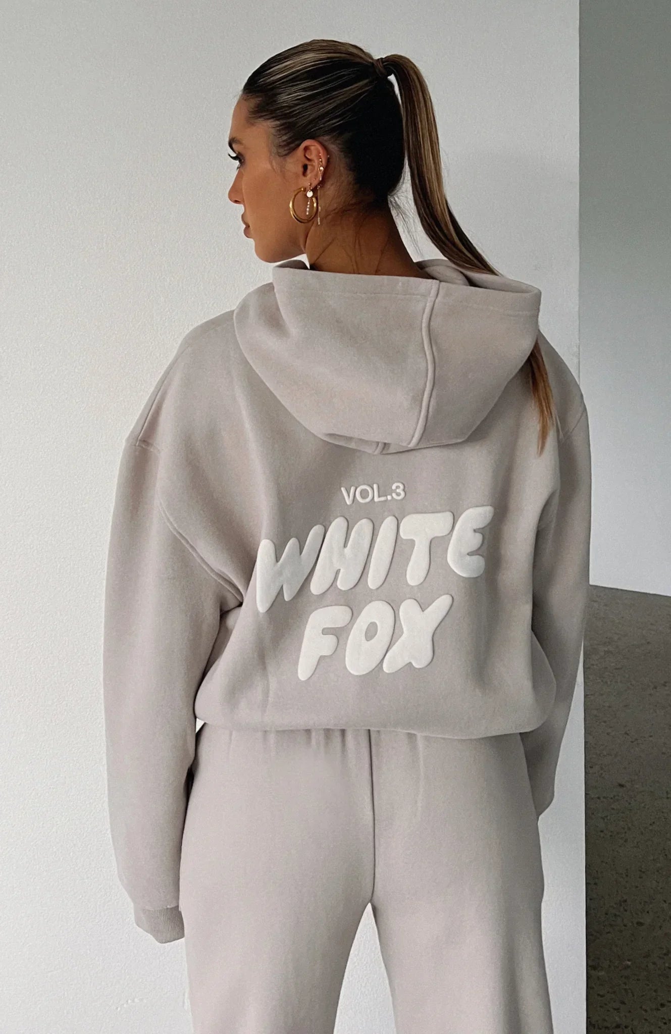 White Fox VOL. 3  Oversized Hoodie + FREE Sweatpants