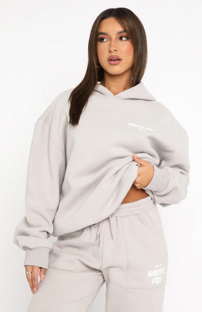 White Fox VOL. 3  Oversized Hoodie + FREE Sweatpants